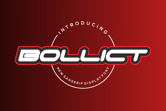 Bollict Display Font for Handmade Creations