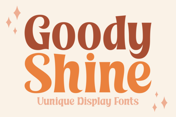Goody Shine: A Display Font for Elegant Web Design
