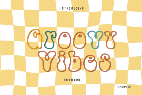 Groovy Vibes: A Playful Display Font for Web Design
