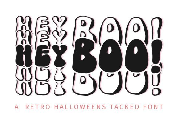 Hey Boo Font Review: A Spooky Display Font for October Projects