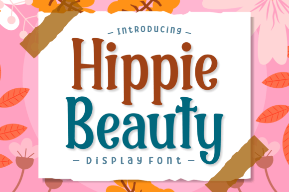 Hippie Beauty Font for Bold and Enchanting Campaign Designs