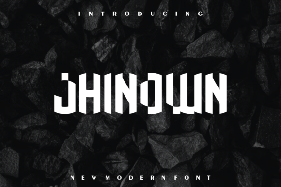Jhinown Display Font for Modern Branding and Visual Impact