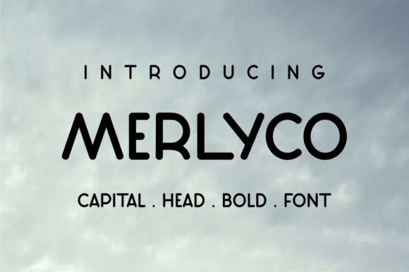 Merlyco Font for Bold Brand Statements and Eye-Catching Designs