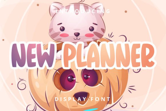 New Planner Font for Modern Handmade Creations