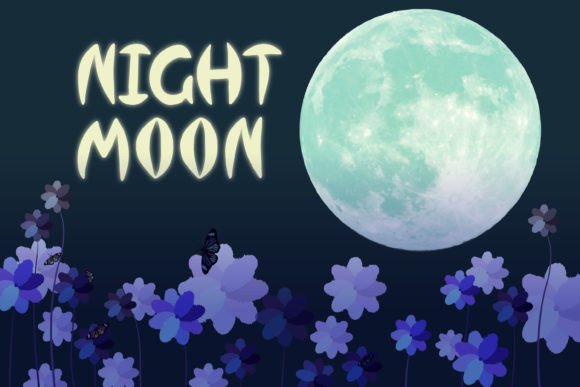 Nightmoon Font for Mysterious Branding and Visual Storytelling