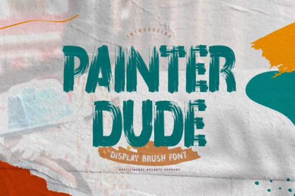 Painter Dude: A Bold Font for Modern Branding