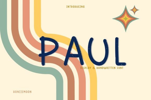Paul: A Cool and Fun Display Font for Creative Projects