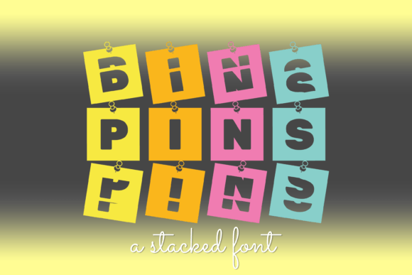 Pins Font: A Stylish Display Font for Design Projects