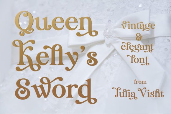 Queen Kelly s Sword for Chic Editorial Designs