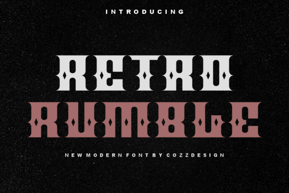 Retro Rumble: A Display Font That Elevates Any Editorial Project