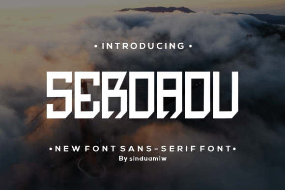 Serdadu Font for Modern Branding and Eye-Catching Design