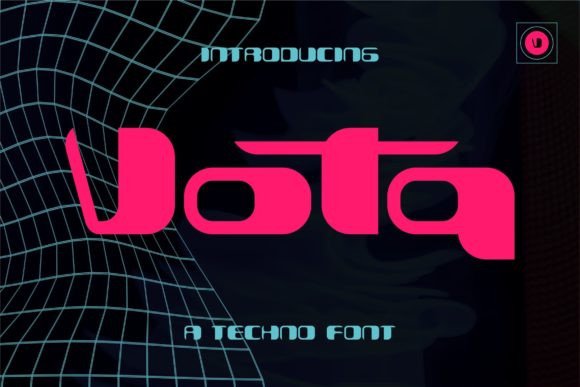 Vota: A Modern Display Font for Polished Branding