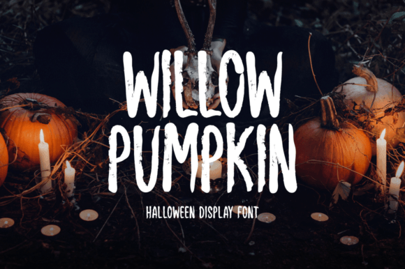 Willow Pumpkin Font for Halloween-Themed Branding